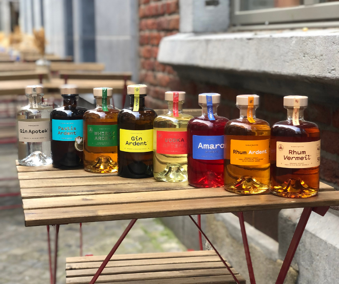 L'ensemble de la gamme "Ardent Spirits"